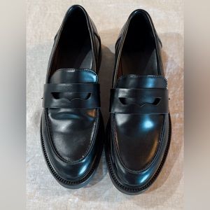 H&M Black Penny Loafer